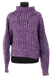 Pull Isabel Marant Violet en Laine, taille L - Seconde Main