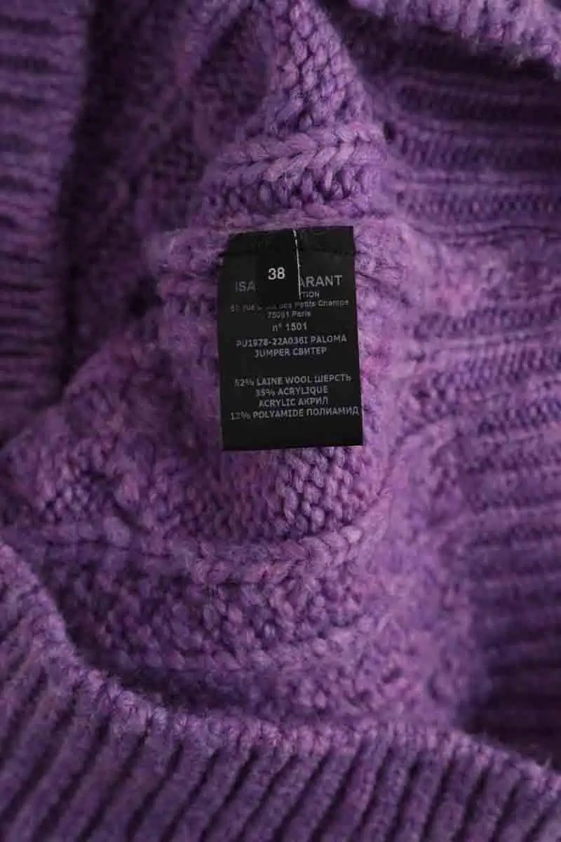 Pull Isabel Marant Violet en Laine