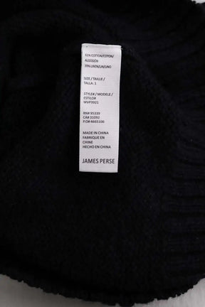 Pull James Perse Noir en Coton