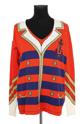 Pull Jean-Charles de Castelbajac Rouge en Coton, taille XXL - Seconde Main