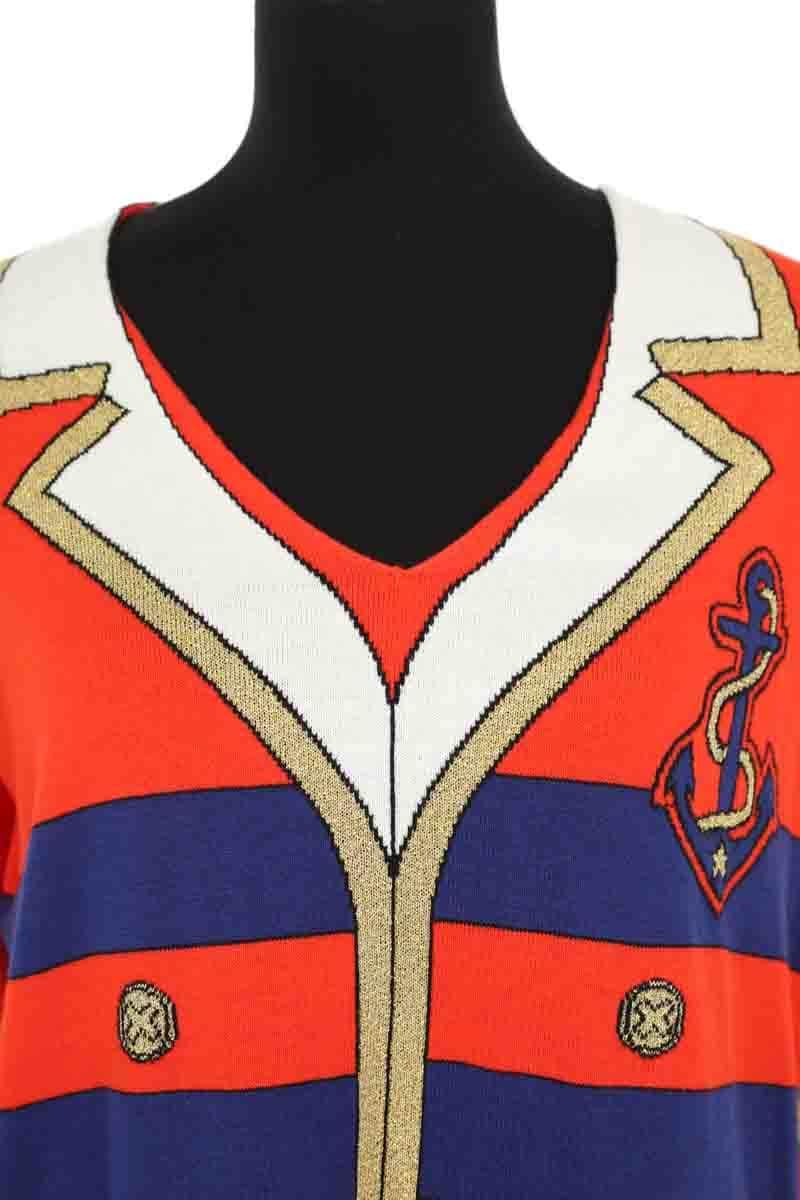 Pull Jean-Charles de Castelbajac Rouge en Coton