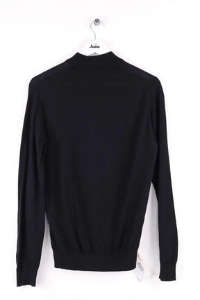 Pull John Smedley Noir en Coton