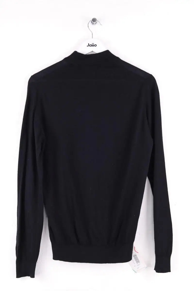 Pull John Smedley Noir en Coton