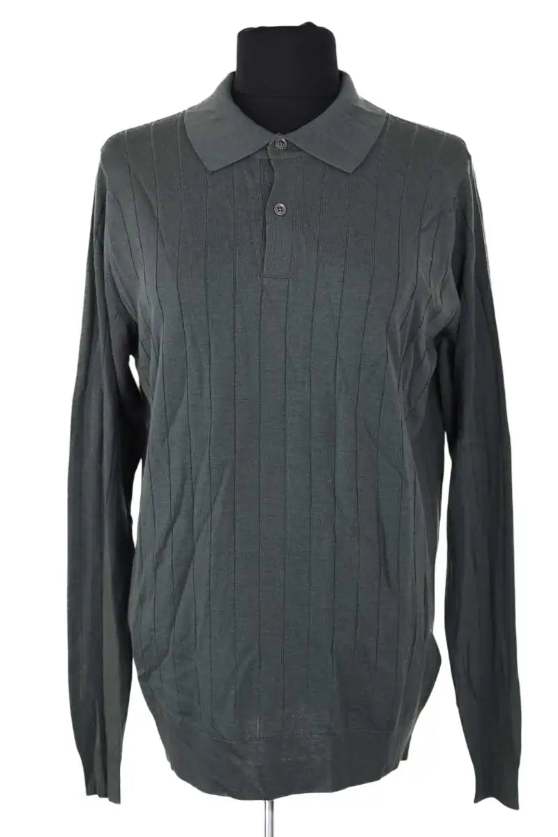 Pull John Smedley Vert en Laine, taille M - Seconde Main