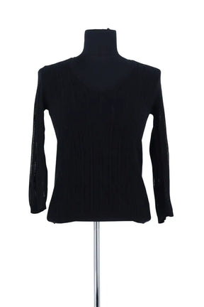 Pull Joseph Noir en Coton, taille S - Seconde Main