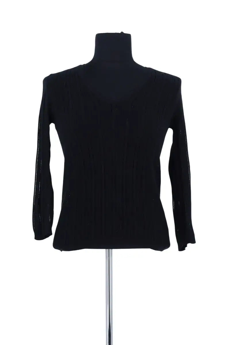 Pull Joseph Noir en Coton, taille S - Seconde Main