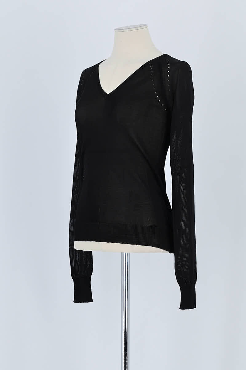 Pull Joseph Noir en Polyester