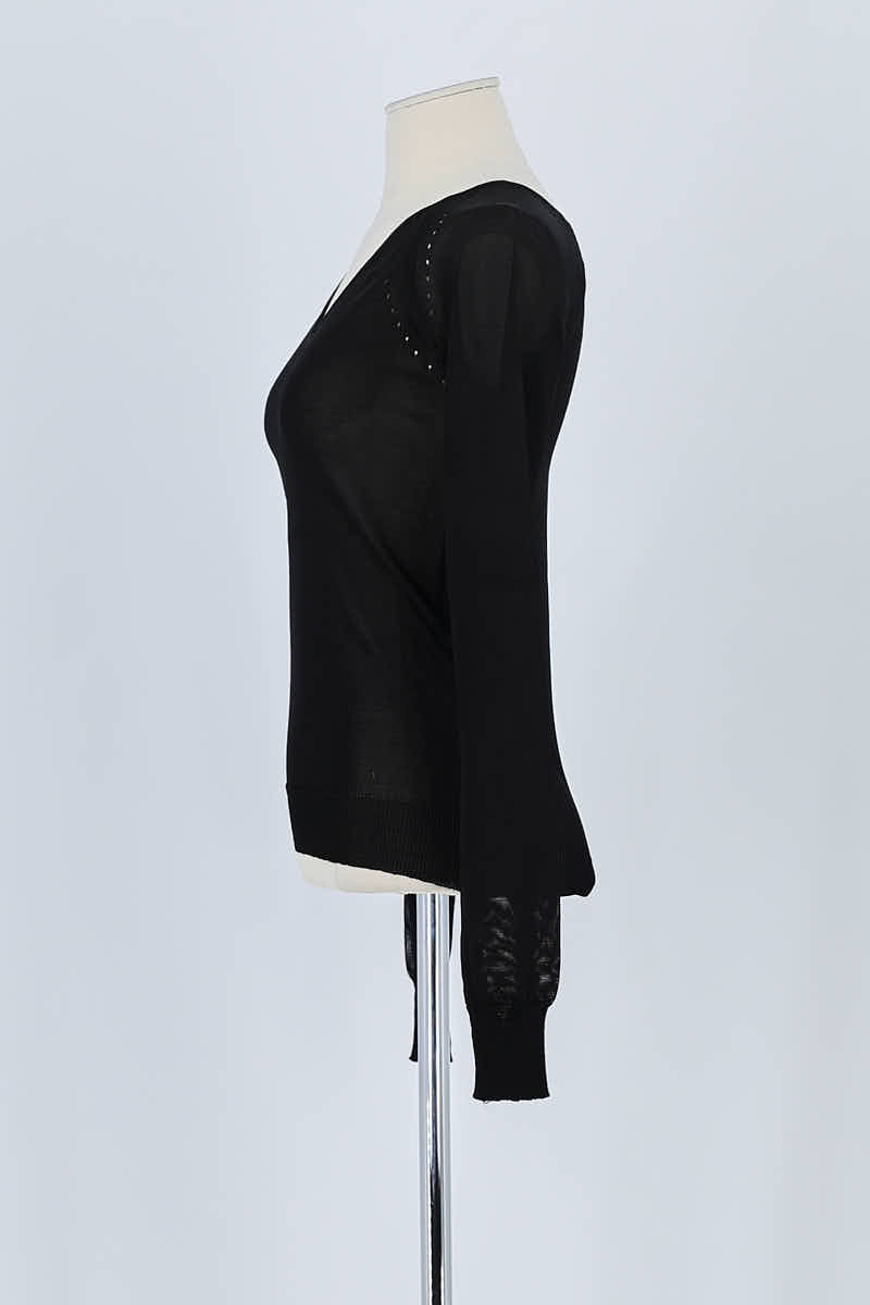 Pull Joseph Noir en Polyester