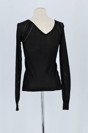 Pull Joseph Noir en Polyester