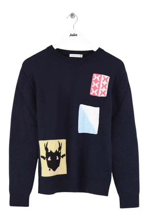 Pull JW Anderson Bleu en Laine, taille S - Seconde Main