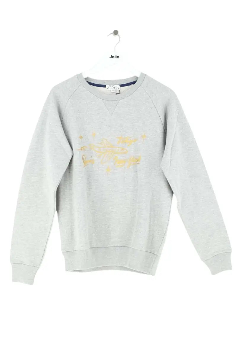 Pull Kitsuné Gris en Coton, taille S - Seconde Main