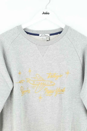 Pull Kitsuné Gris en Coton