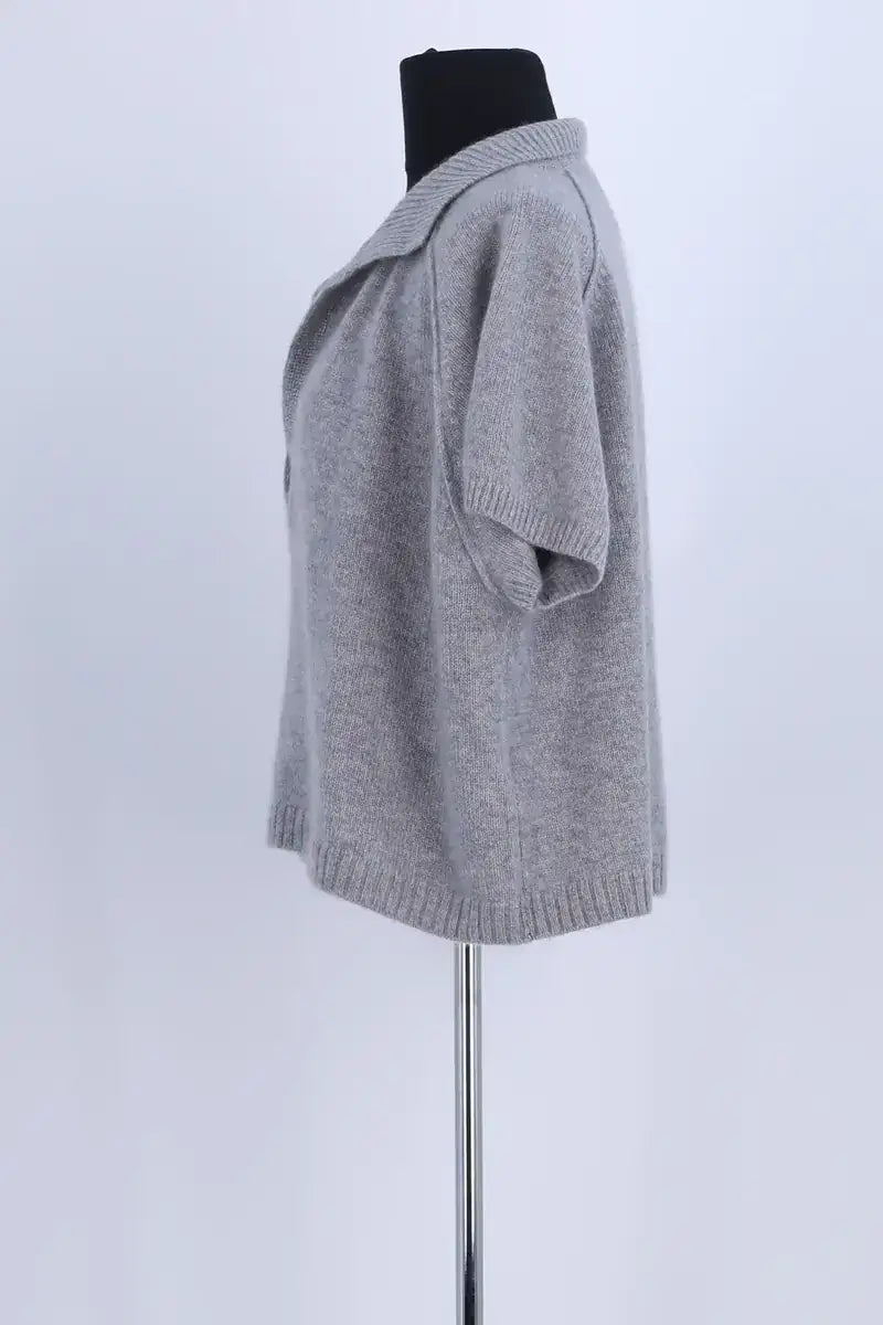 Pull Kujten Anthracite en Cachemire