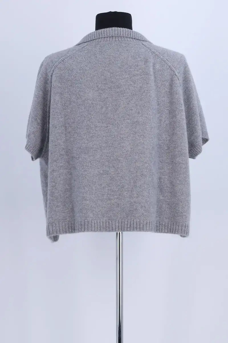 Pull Kujten Anthracite en Cachemire