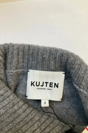 Pull Kujten Anthracite en Cachemire