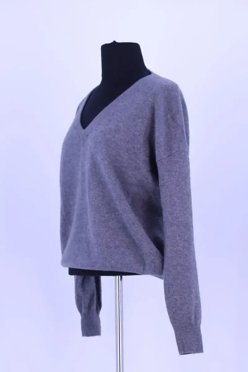 Pull Kujten Anthracite en Cachemire