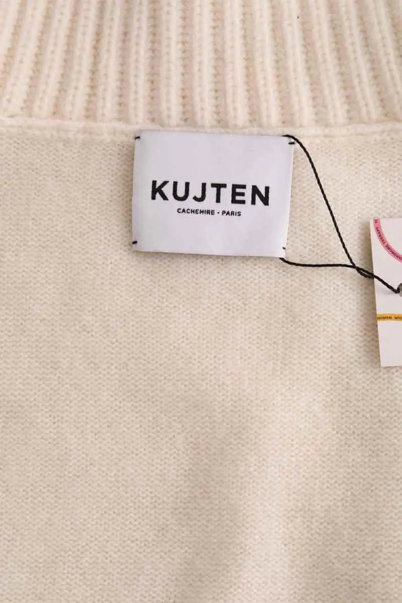 Pull Kujten Beige en Cachemire