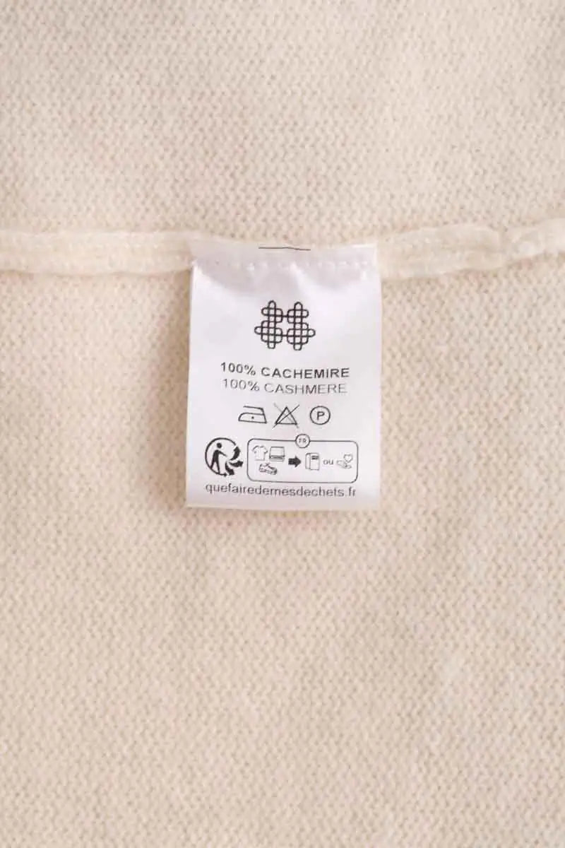 Pull Kujten Beige en Cachemire