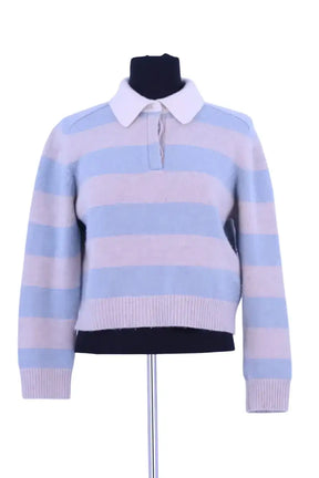 Pull Kujten Bleu en Cachemire, taille L - Seconde Main