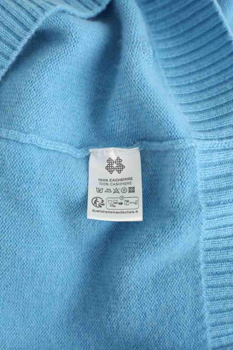 Pull Kujten Bleu en Cachemire