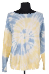 Pull Kujten Bleu en Cachemire, taille M - Seconde Main