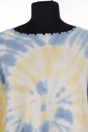 Pull Kujten Bleu en Cachemire