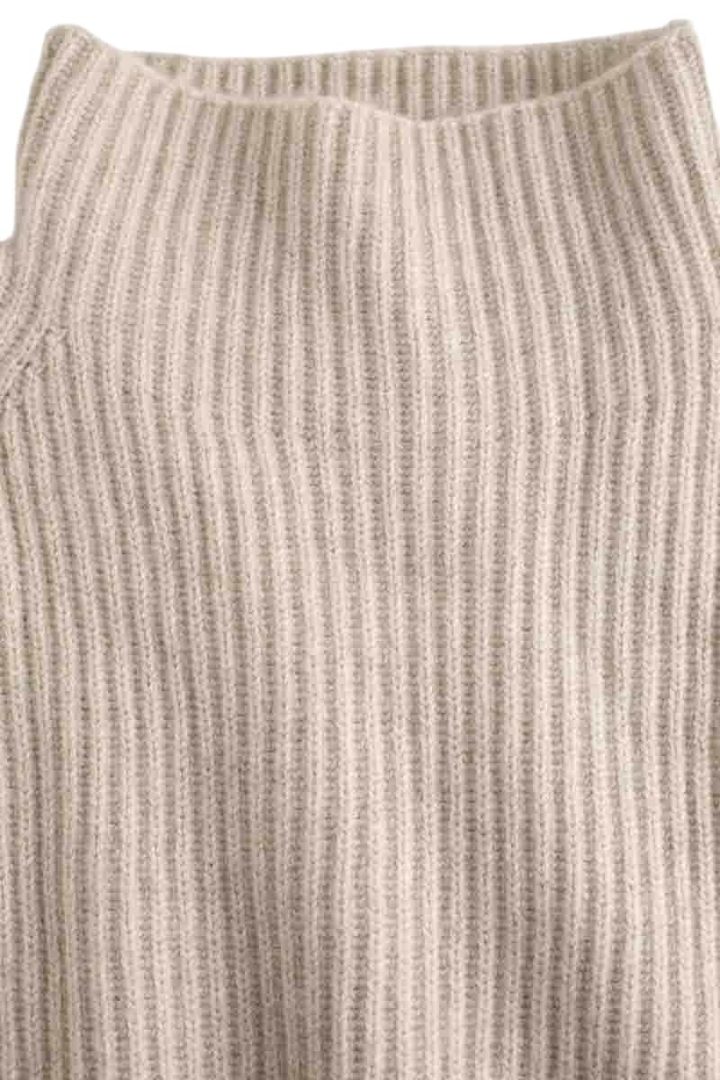 Pull Kujten Ecru en Cachemire, taille TU - Seconde Main