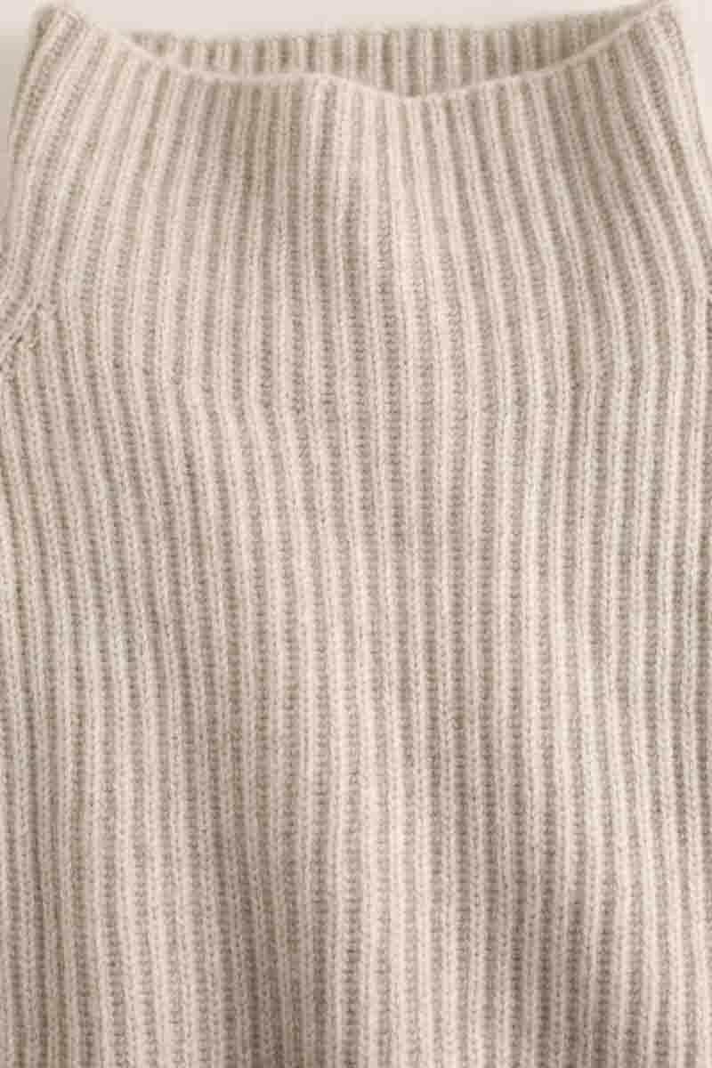 Pull Kujten Ecru en Cachemire