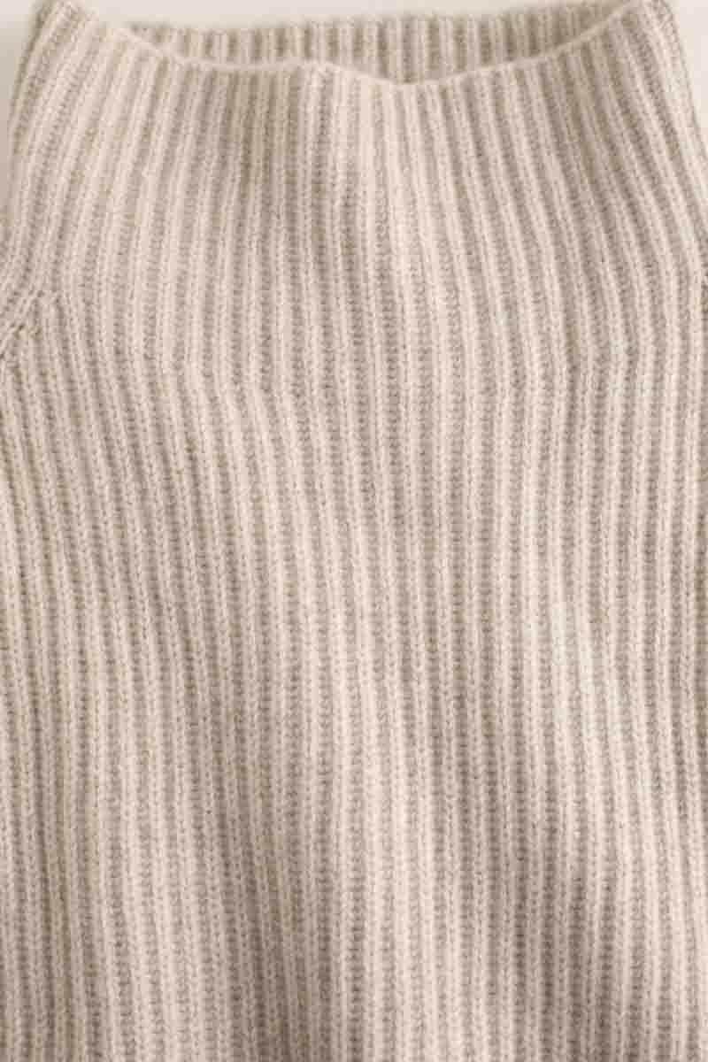 Pull Kujten Ecru en Cachemire