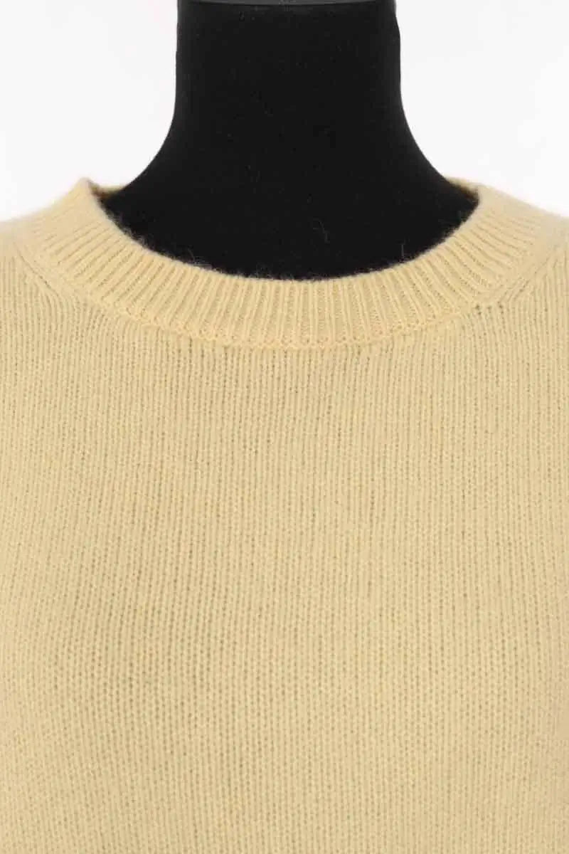 Pull Kujten Jaune en Cachemire
