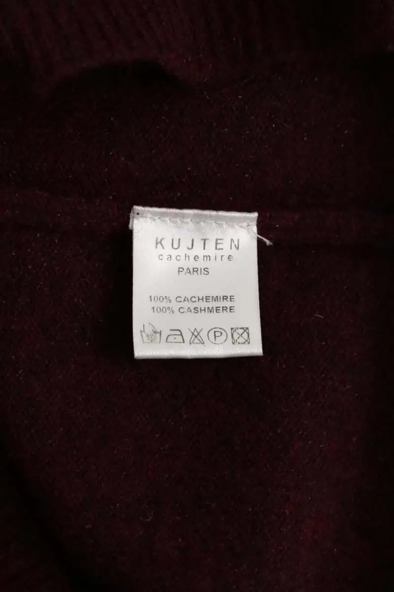 Pull Kujten Marron en Cachemire