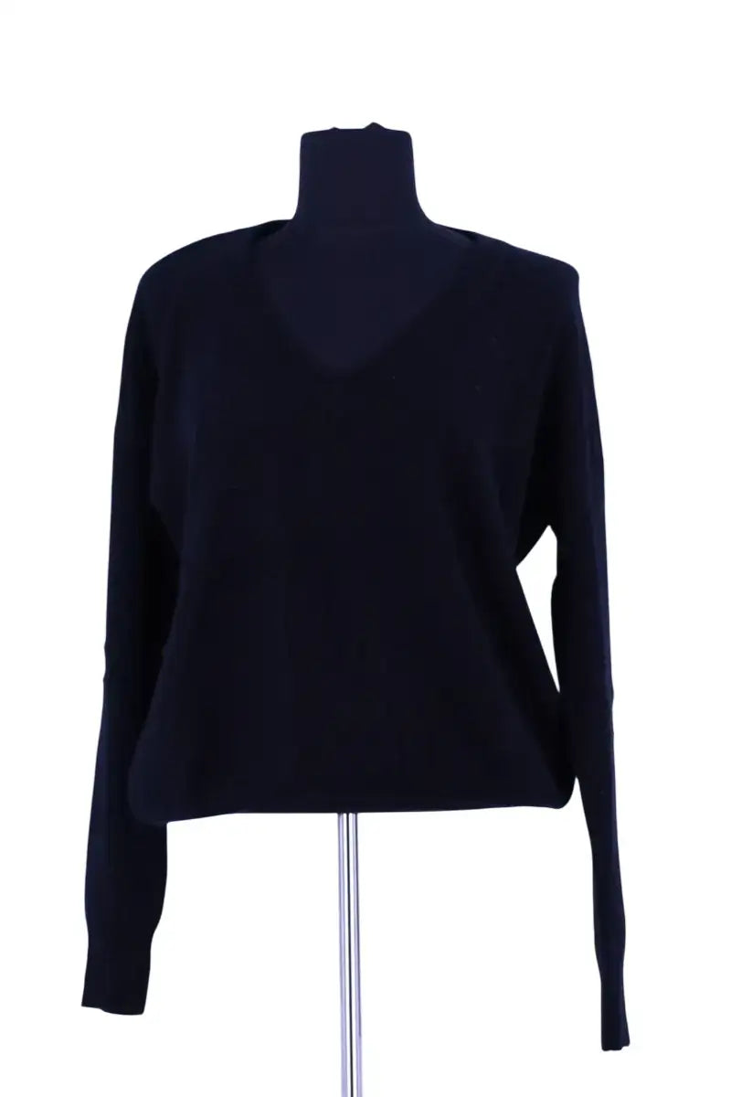 Pull Kujten Noir en Cachemire, taille L - Seconde Main