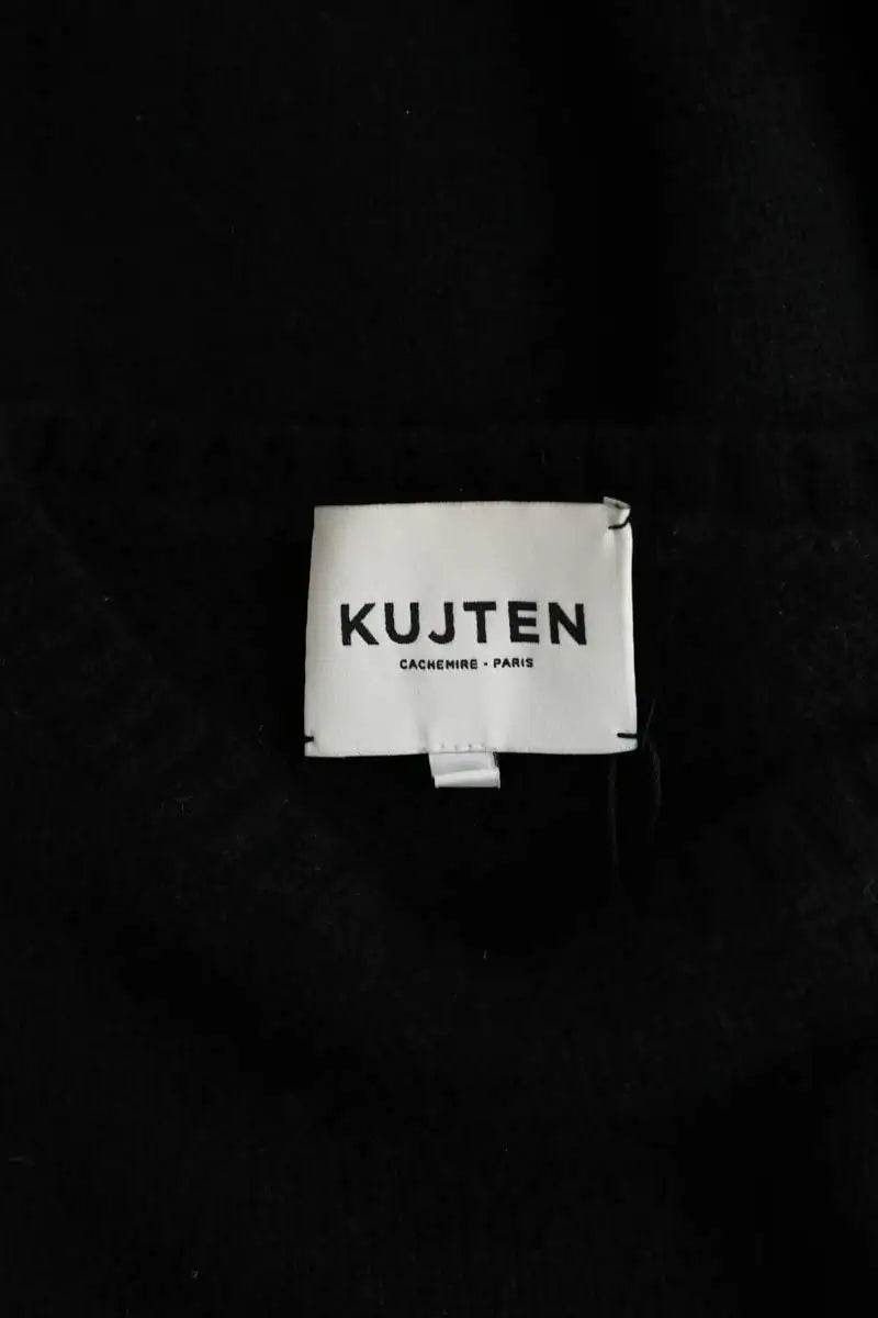 Pull Kujten Noir en Cachemire