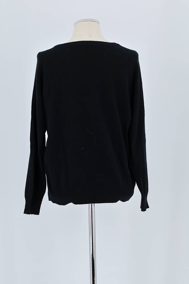 Pull Kujten Noir en Cachemire