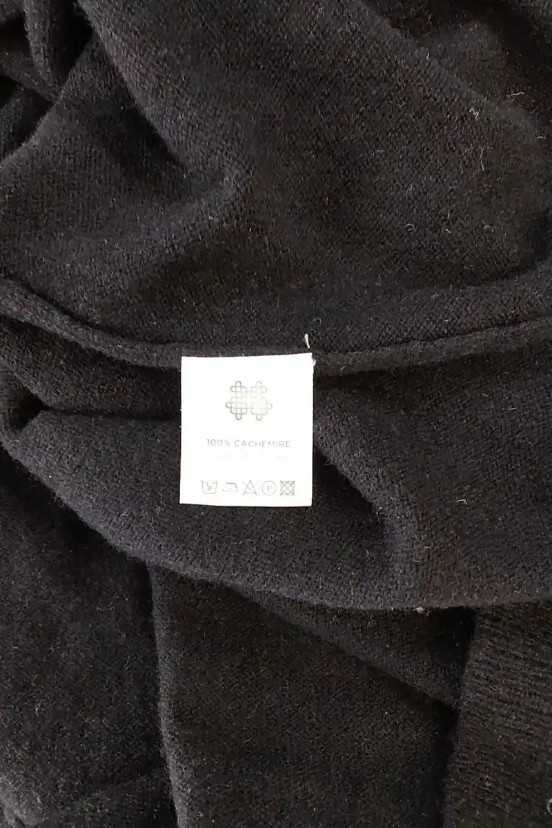 Pull Kujten Noir en Cachemire