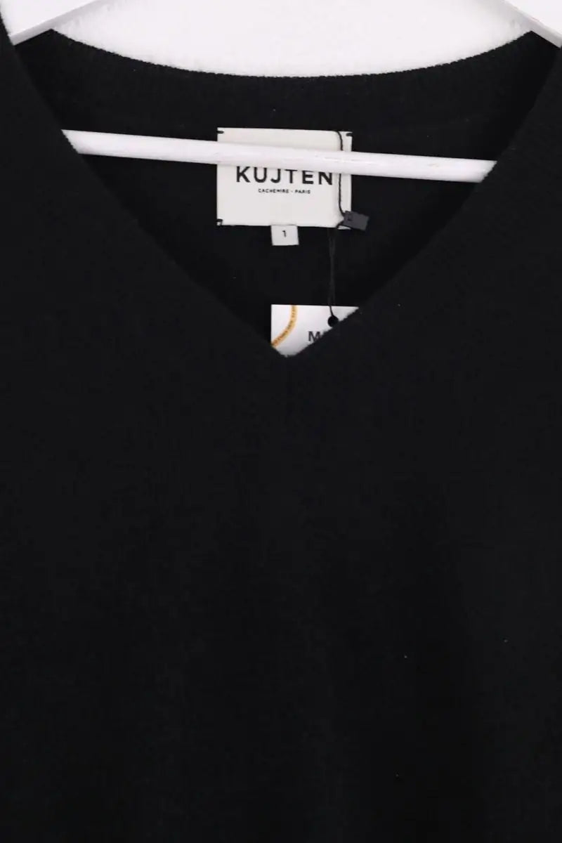 Pull Kujten Noir en Cachemire