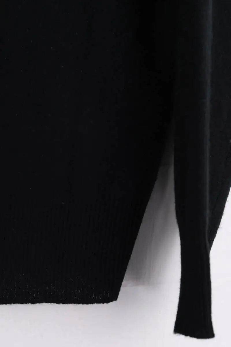Pull Kujten Noir en Cachemire
