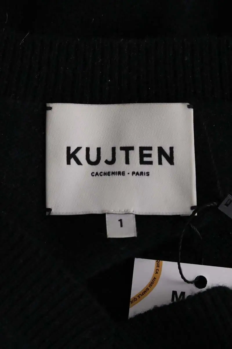 Pull Kujten Noir en Cachemire