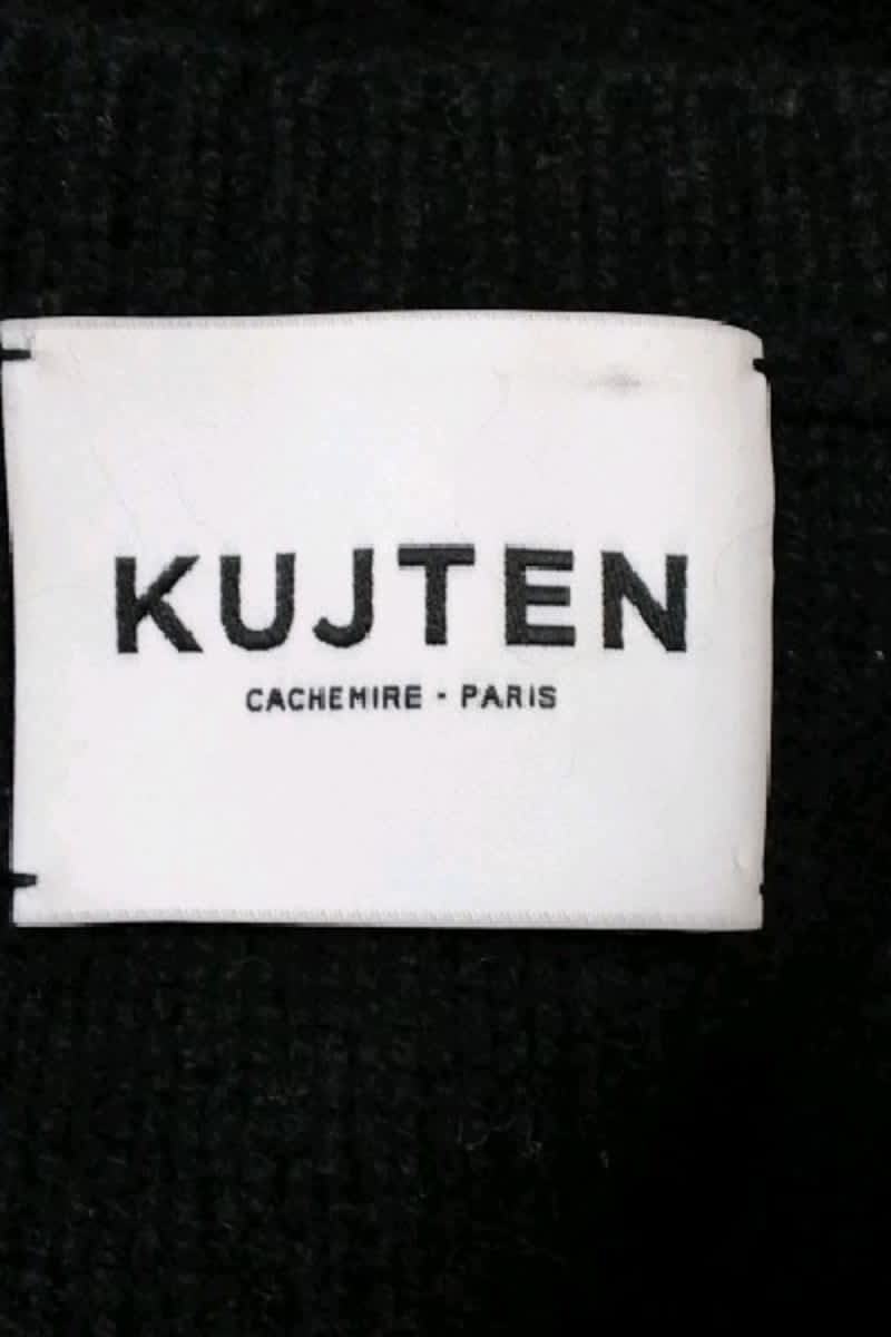Pull Kujten Noir en Cachemire