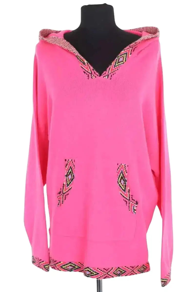 Pull Kujten Rose en Cachemire, taille M - Seconde Main