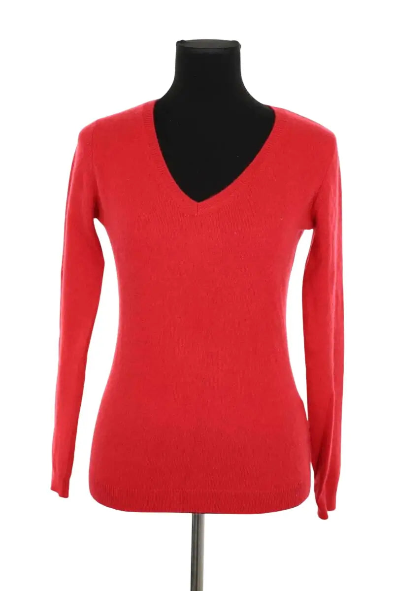 Pull Kujten Rouge en Cachemire, taille M - Seconde Main