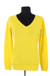 Pull Kujten Vicky Jaune en Cachemire, taille M - Seconde Main