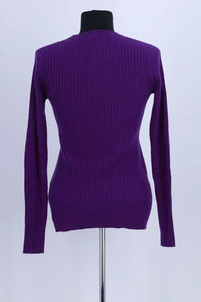 Pull Kujten Violet en Cachemire