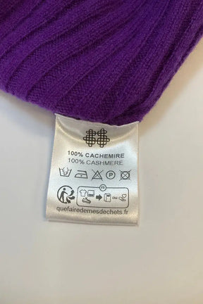 Pull Kujten Violet en Cachemire