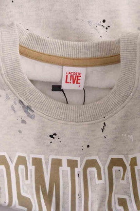 Pull Lacoste Beige en Coton