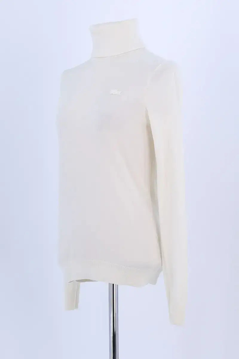 Pull Lacoste Beige en Laine