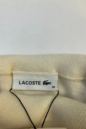 Pull Lacoste Beige en Laine