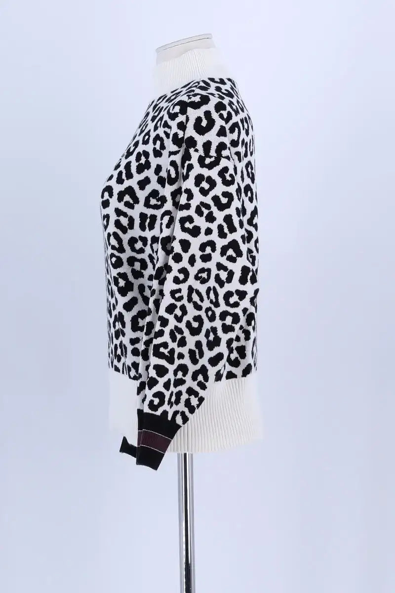 Pull Lacoste Blanc en Coton