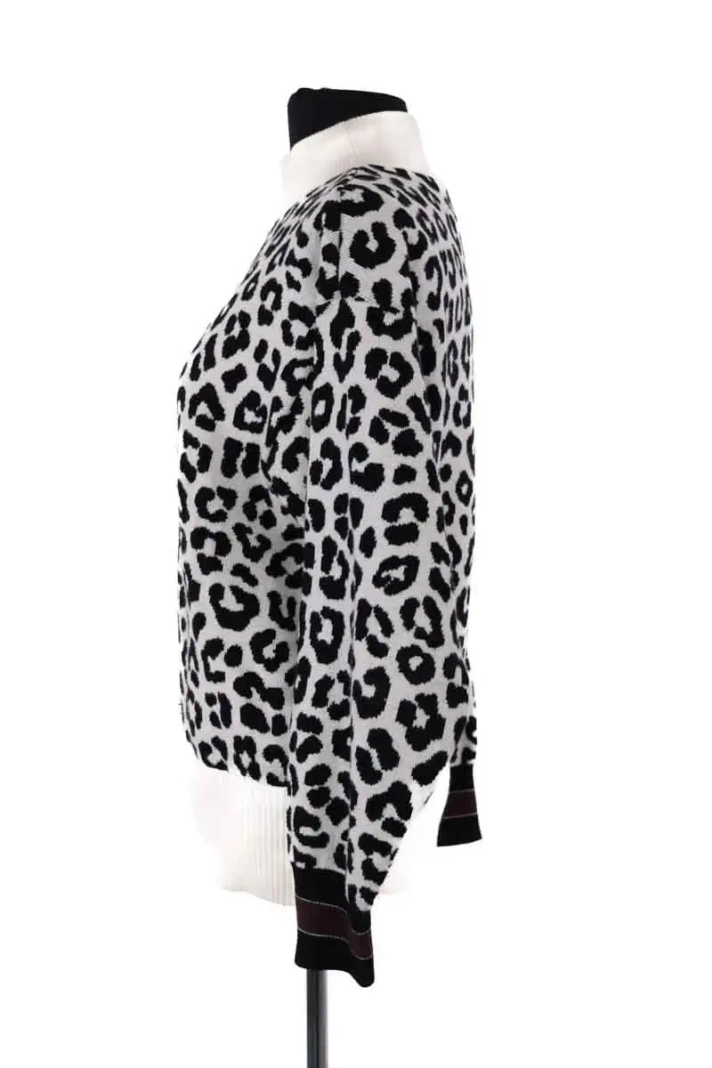 Pull Lacoste Blanc en Coton