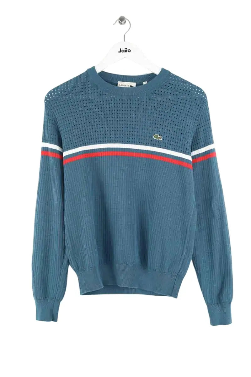 Pull Lacoste Bleu en Coton, taille M - Seconde Main